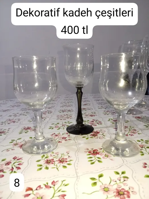 Dekoratif Kadeh Çeşitleri – Şık ve Koleksiyonluk Tasarımlar